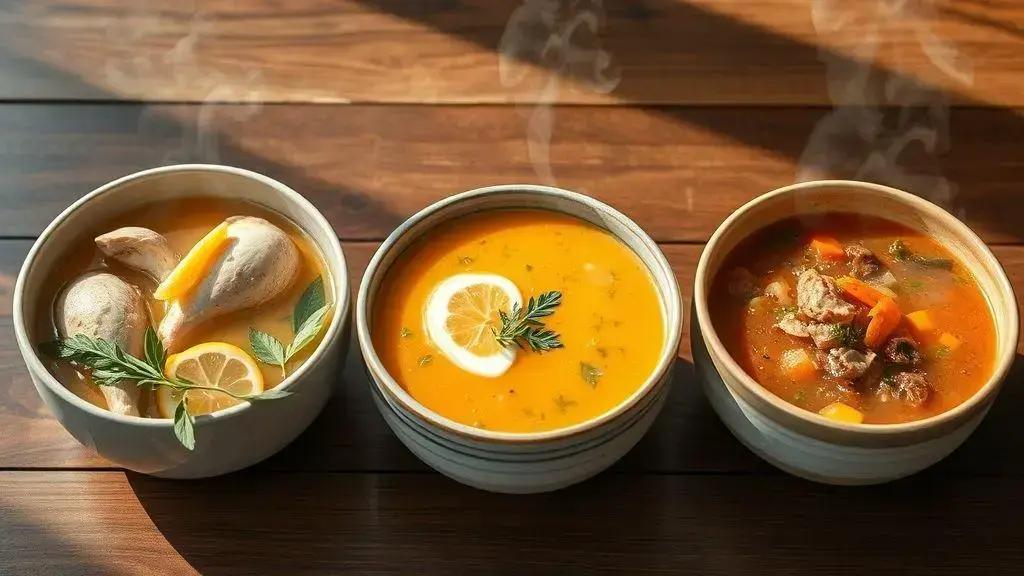 Receitas específicas para diferentes sintomas
