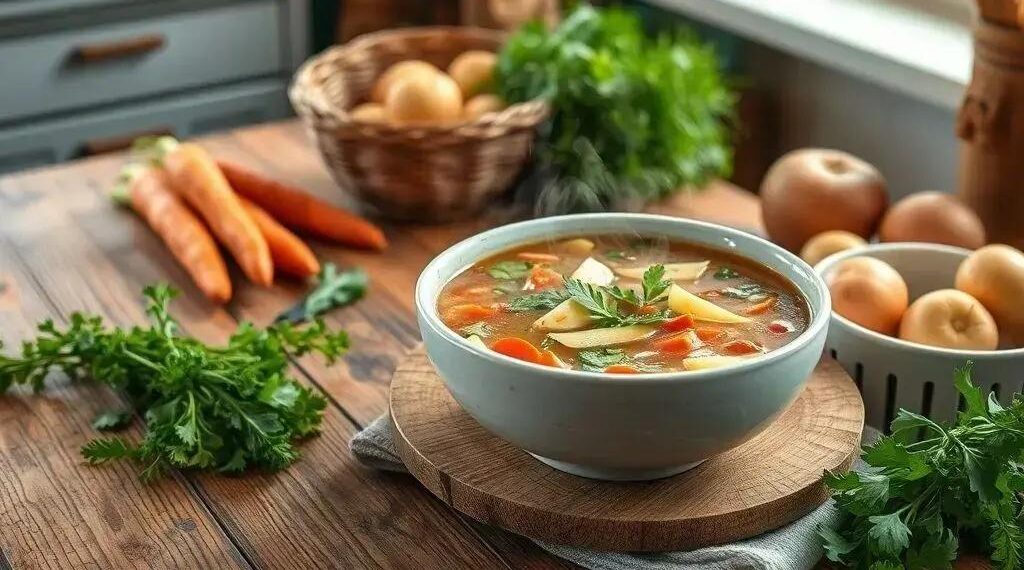 receitas faceis de sopas e caldos para dias frios e noites aconchegantes