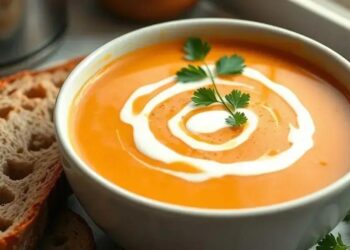 Sopa cremosa de cenoura: receita que aquece o coração e o paladar