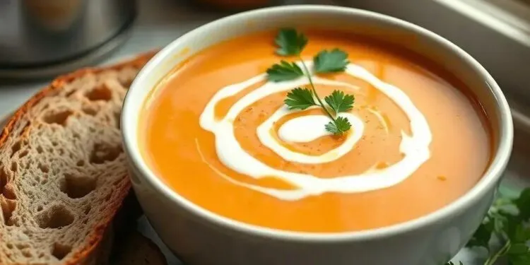 Sopa cremosa de cenoura: receita que aquece o coração e o paladar