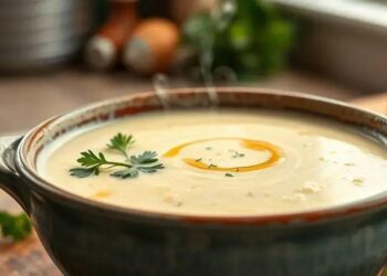 Sopa cremosa de mandioca: receita fácil que vai conquistar seu paladar