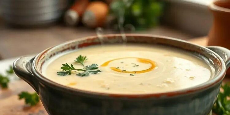 Sopa cremosa de mandioca: receita fácil que vai conquistar seu paladar