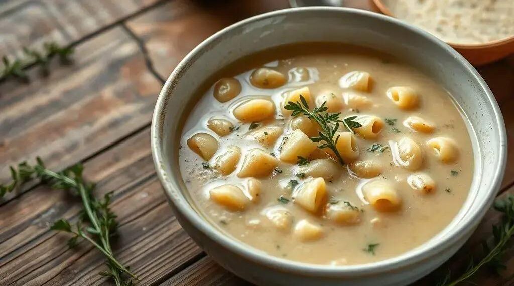 Sopa de agnoline cremosa: receita que vai conquistar seu paladar