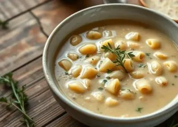 Sopa de agnoline cremosa: receita que vai conquistar seu paladar