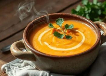 Sopa de cará: receita cremosa que aquece o coração em dias frios