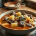 Sopa de carne com batata e macarrão: receita caseira que aquece o coração