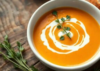 Sopa de cenoura cremosa: receita fácil que vai conquistar seu paladar