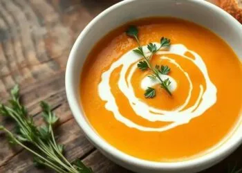 Sopa de cenoura cremosa: receita fácil que vai conquistar seu paladar