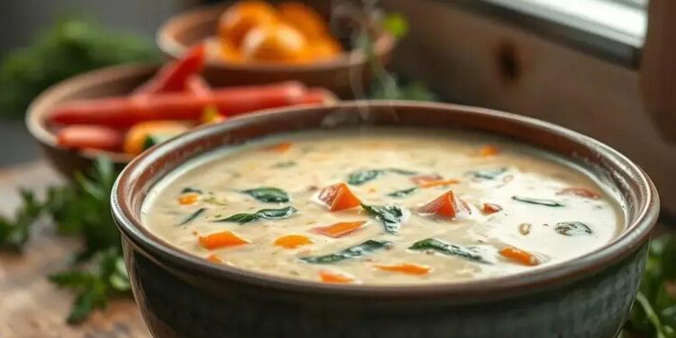 Sopa de legumes batido: receita cremosa que aquece o corpo e nutre a alma