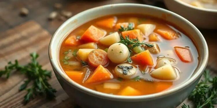 Sopa de legumes simples tudo gostoso: receita que aquece o coração em 30 minutos