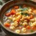 Sopa de macarrão parafuso: receita fácil que aquece o coração em 20 minutos