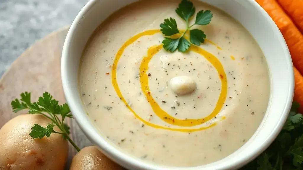 Sopas cremosas: técnicas para textura perfeita sem lactose