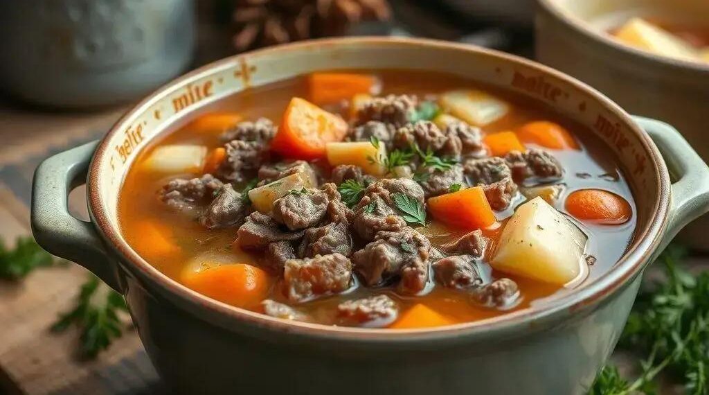 Sopinha de carne moída: receita caseira que aquece o coração em 30 minutos