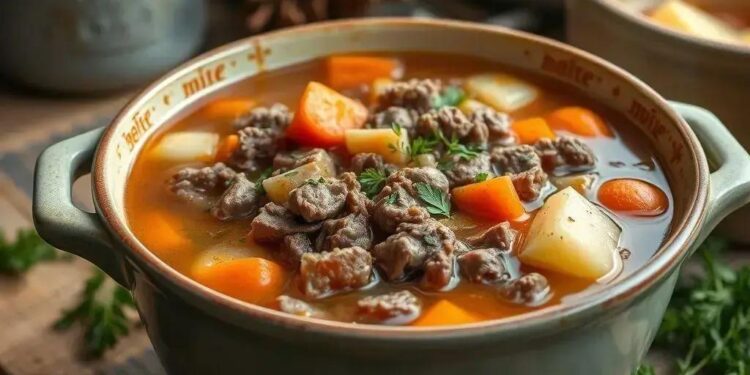 Sopinha de carne moída: receita caseira que aquece o coração em 30 minutos