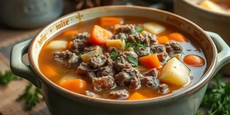 Sopinha de carne moída: receita caseira que aquece o coração em 30 minutos