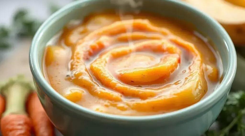 sopinha de legumes para bebê: receita fácil e nutritiva para o primeiro ano