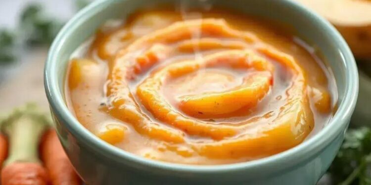 sopinha de legumes para bebê: receita fácil e nutritiva para o primeiro ano