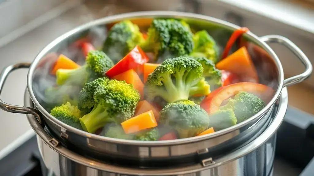 Técnicas básicas de preparo que preservam nutrientes