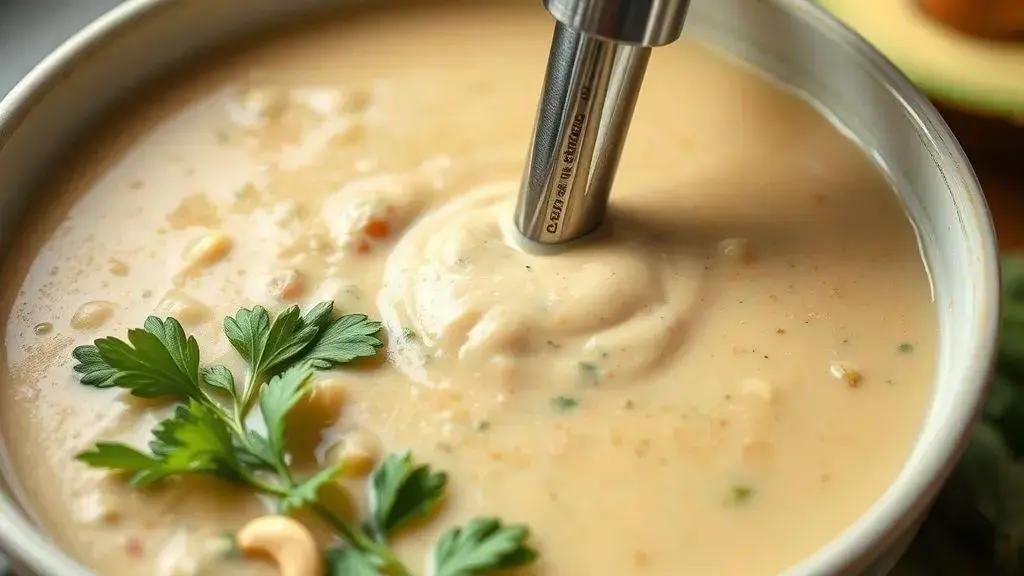 Truques para deixar a sopa cremosa sem lactose