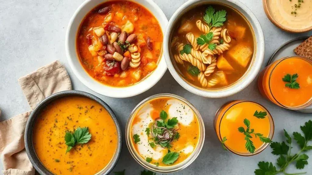 Variações criativas além da sopa tradicional