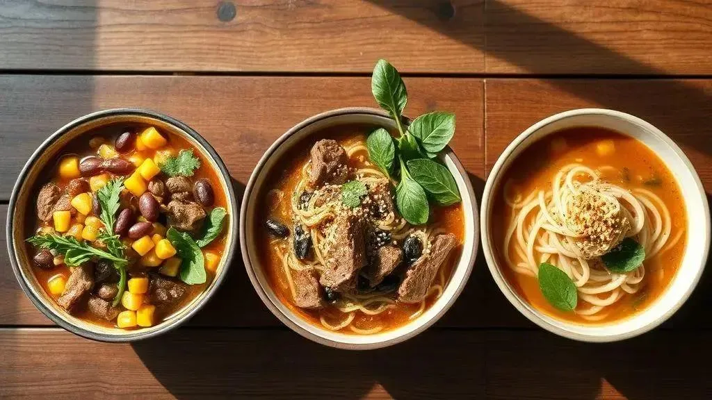 Variações criativas para personalizar sua sopa