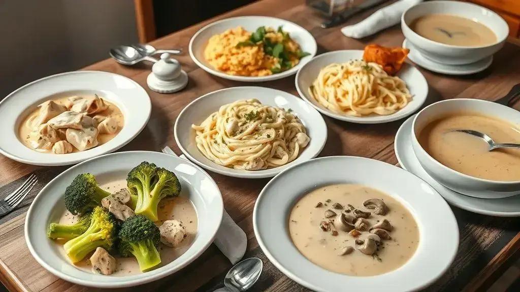 As principais receitas que ficam incríveis com creme salgado