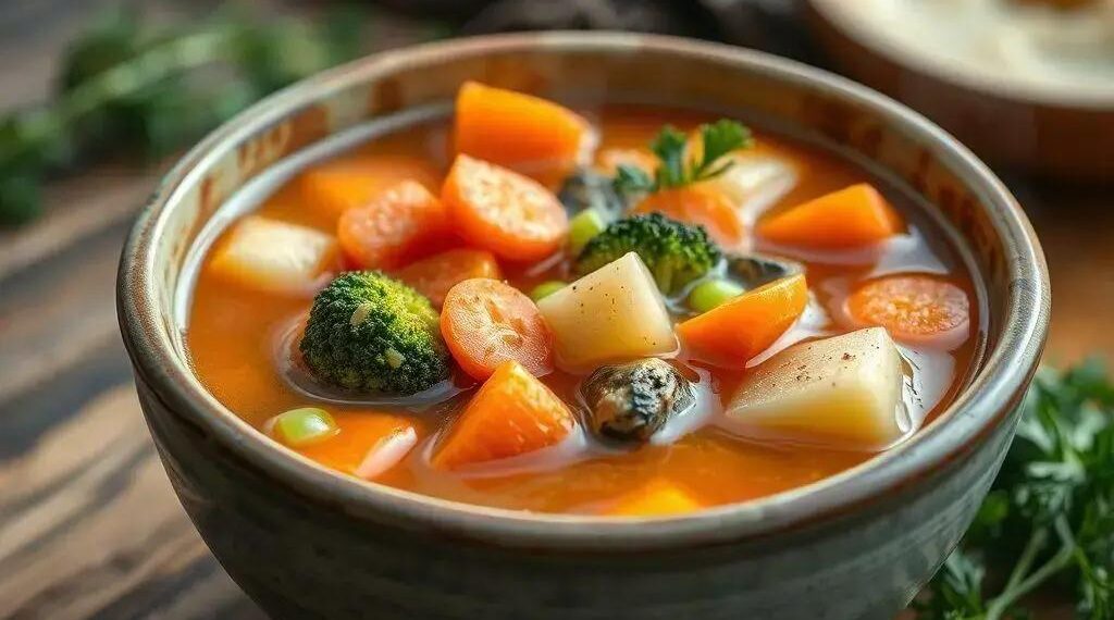 Benefícios da sopa de legumes: como essa receita simples transforma sua saúde
