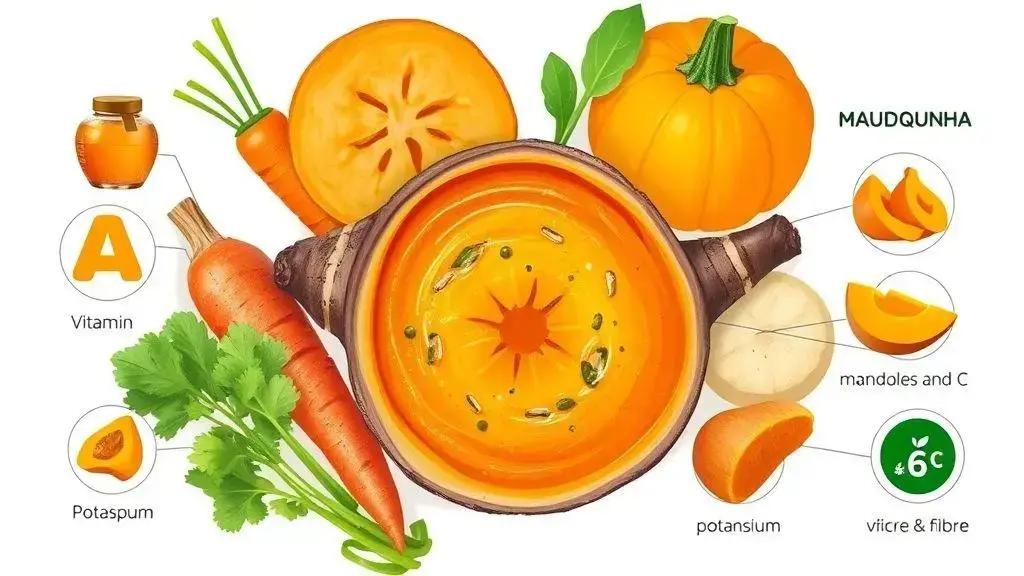 Benefícios nutricionais da mandioquinha e legumes