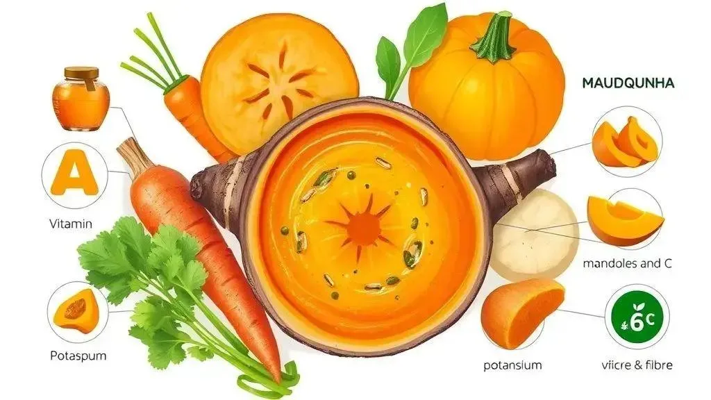 Benefícios nutricionais da mandioquinha e legumes