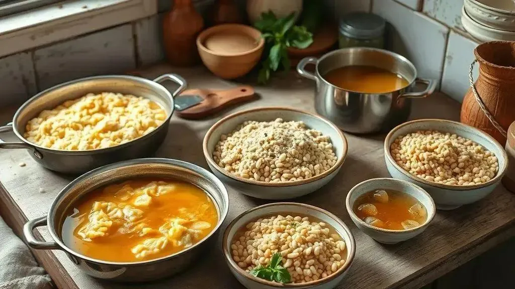 Caldo como base para outras receitas