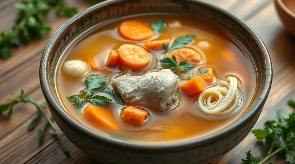Caldo de canja: o segredo milenar que vai além do conforto alimentar