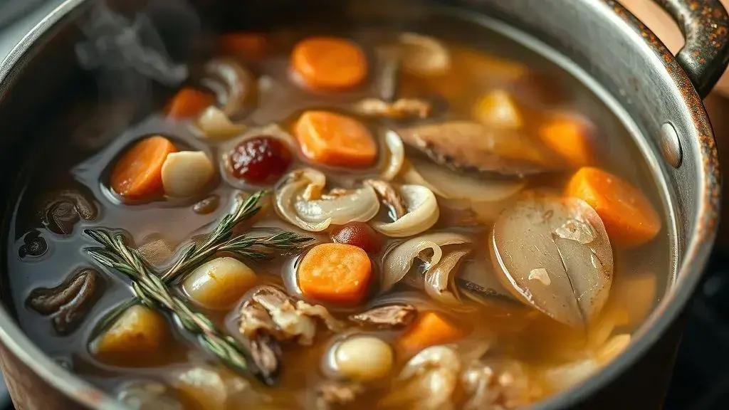 Caldos caseiros: o segredo para sabores intensos