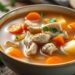 Calorias da sopa de legumes com frango: descubra quantas tem e como emagrecer