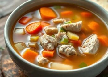 Calorias sopa de legumes com frango: descubra o valor nutricional ideal