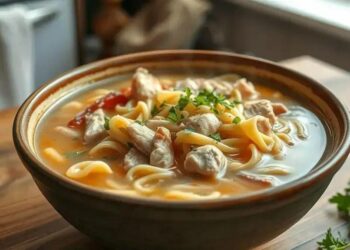 Canja com macarrão: o segredo da receita que aquece corações e cura resfriados