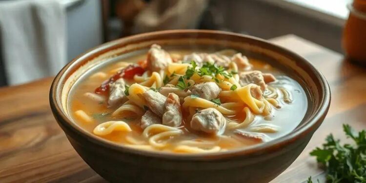 Canja com macarrão: o segredo da receita que aquece corações e cura resfriados
