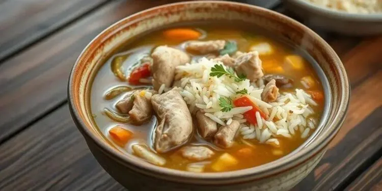 Canja de galinha com arroz cozido e legumes: o segredo da receita que cura e aquece