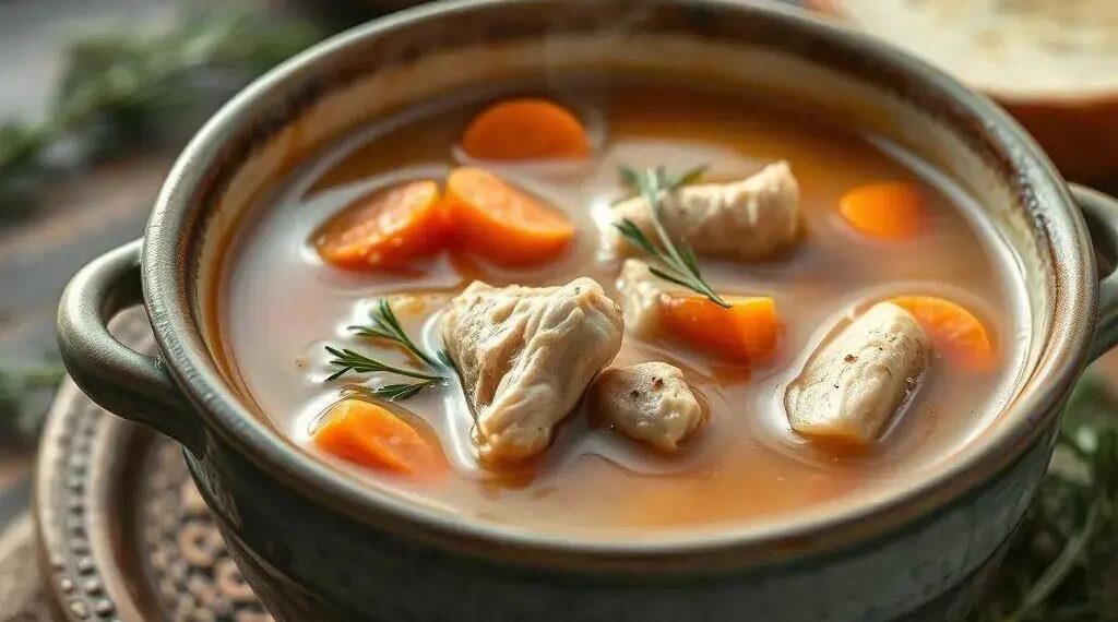 Canja de galinha com cenoura: o remédio caseiro que vai além do sabor