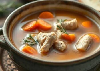 Canja de galinha com cenoura: o remédio caseiro que vai além do sabor