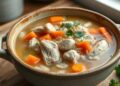 Canja de galinha receita simples: o conforto que cura e aquece a alma