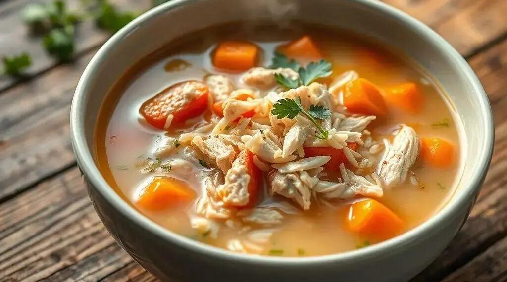 Canja de peito de frango: o segredo para uma refeição nutritiva e reconfortante