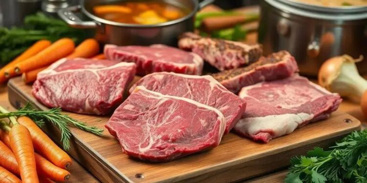 Carne boa para fazer sopa: descubra os cortes que transformam seu prato