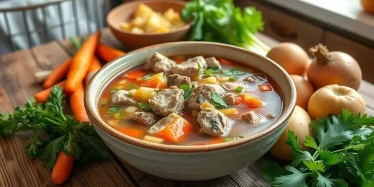 Carnes para sopa de legumes: descubra as melhores opções para um caldo saboroso