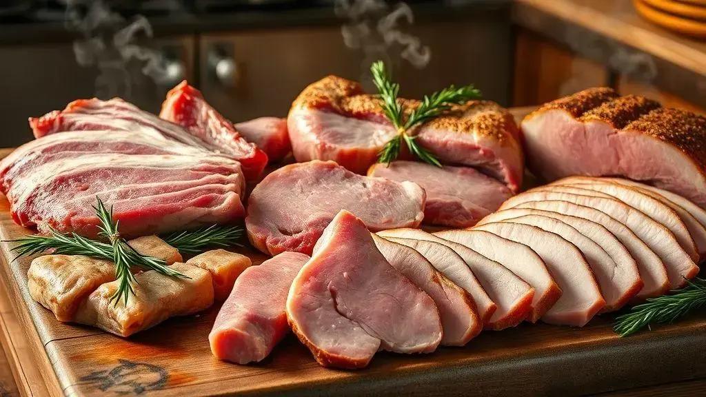 Carnes suínas que transformam sua sopa