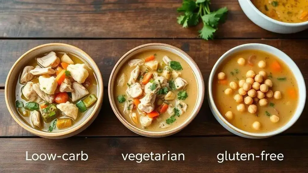 Como adaptar a receita para dietas especiais