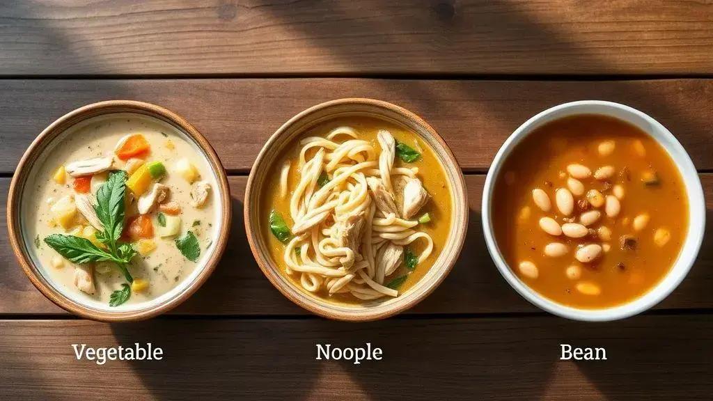 Como adaptar receitas para diferentes tipos de sopa