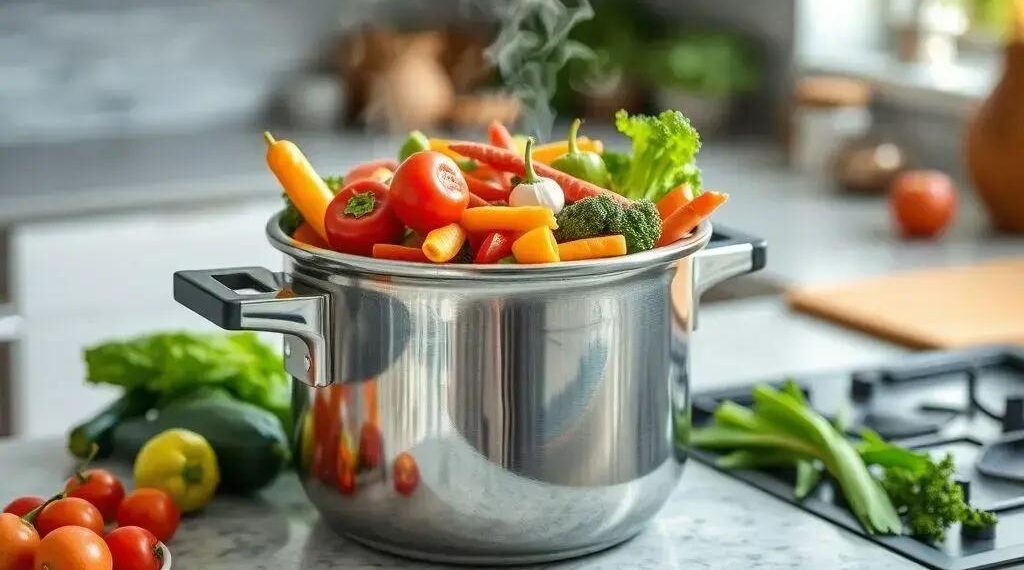 Como cozinhar legumes na panela de pressão: dicas para manter nutrientes e sabor