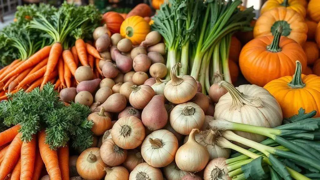 Como escolher os melhores legumes da estação