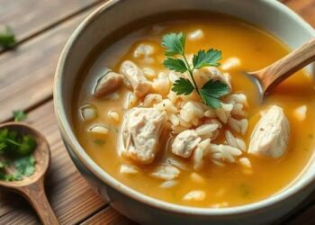 Como fazer canja de arroz com galinha: receita caseira que cura e aquece a alma