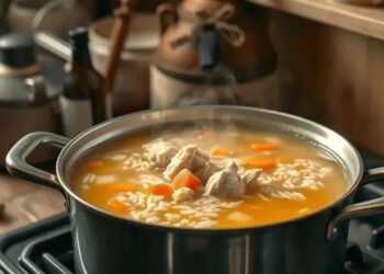 Como fazer canja de galinha na panela normal: receita caseira que cura